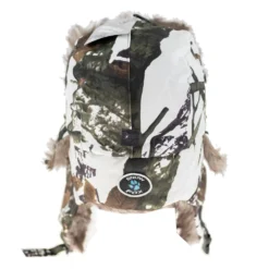 SnowFox Thermo Plus Kääntöhattu White Camo/Oranssi