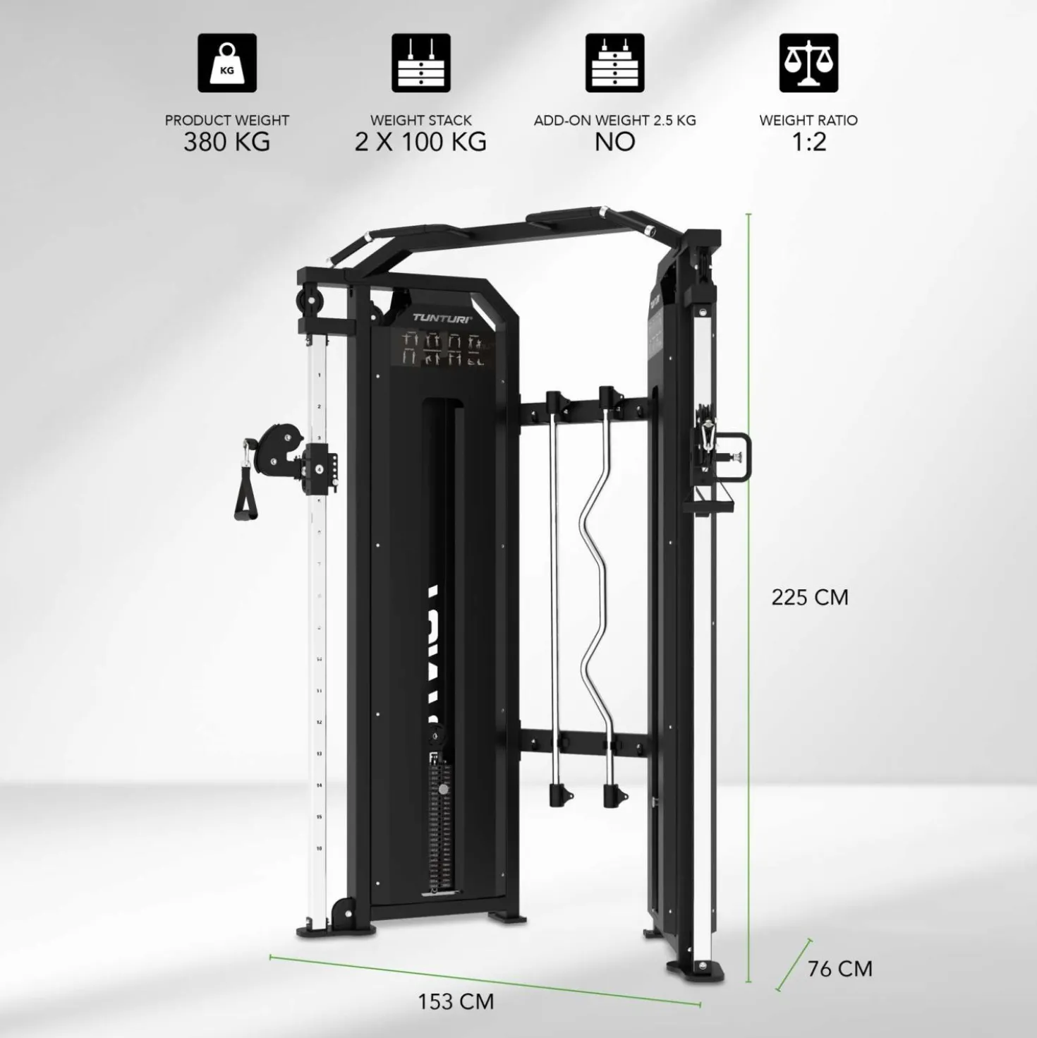 Tunturi Platinum Monitoimitalja