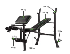 Tunturi WB40 Monitoimivinopenkki