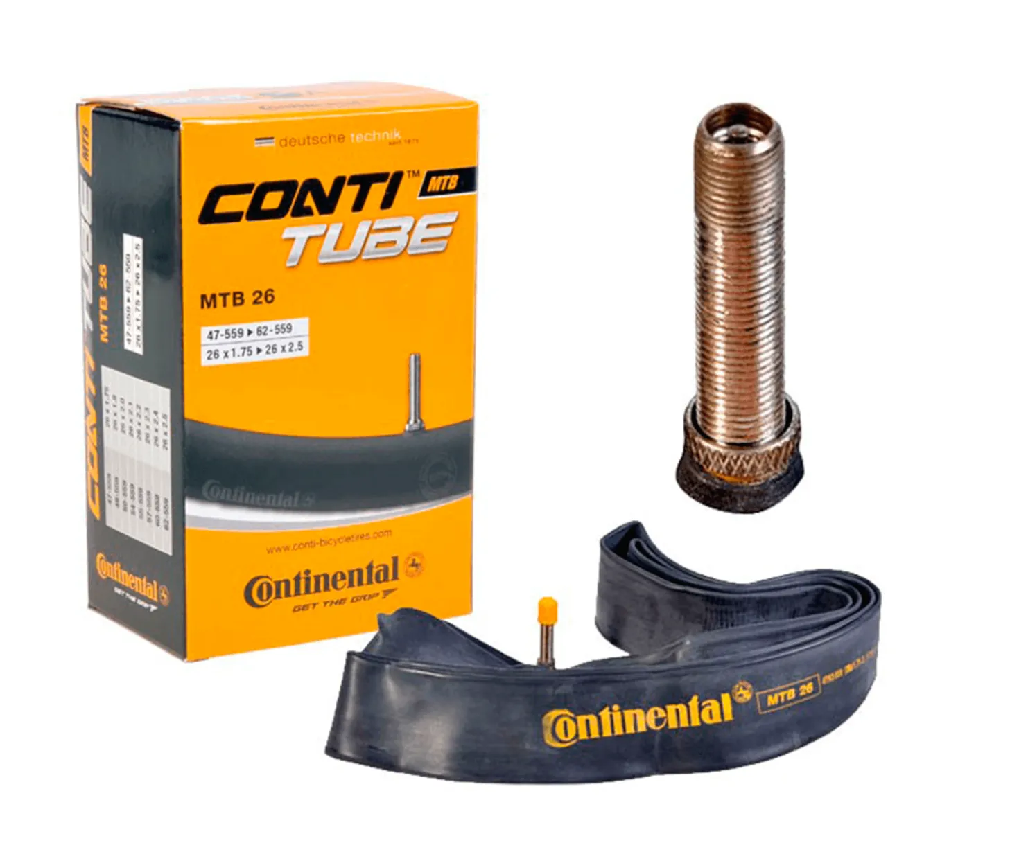 VARAOSA Continental Sisärengas 26" 47/62-559 Autonventtiili