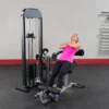 Vatsa- ja selkälaite painopakalla Body-Solid Pro Select