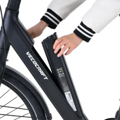 Vecocraft LUNA 2.0 Sähköpyörä 360 Wh, musta