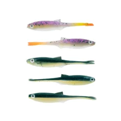 VEKA V-Shad vertikaalijigi - 5 kpl - 8 cm - 4-9