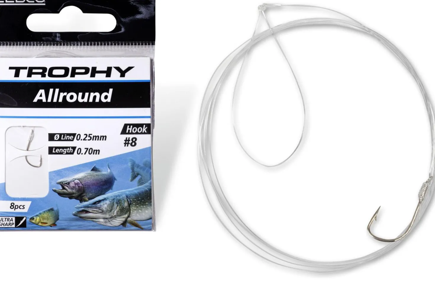 Zebco Trophy Allround hook-to-nylon